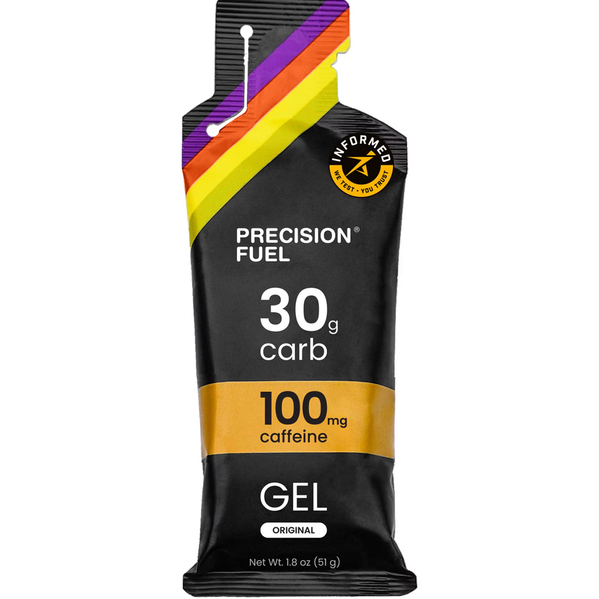 Precision Fuel and Hydration PF 30 Gel, Original with Caffeine