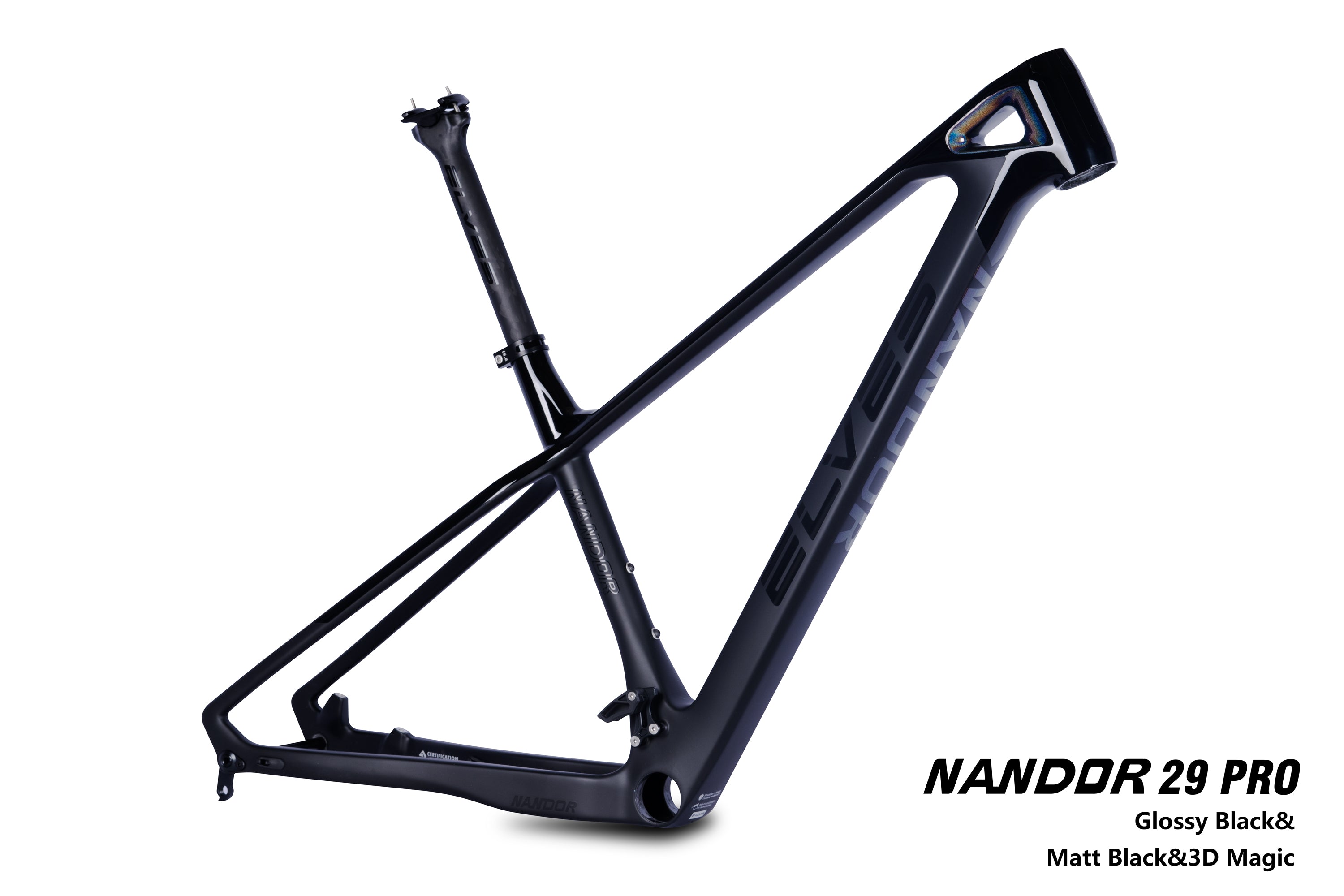 ELVES Nandor PRO XC Hardtail Carbon Frame
