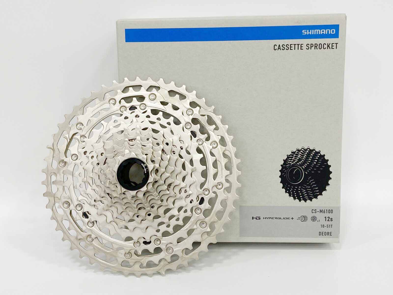Shimano Deore 12 Speed Cassette 10-51  CS-M6100 cycle2cycleuae