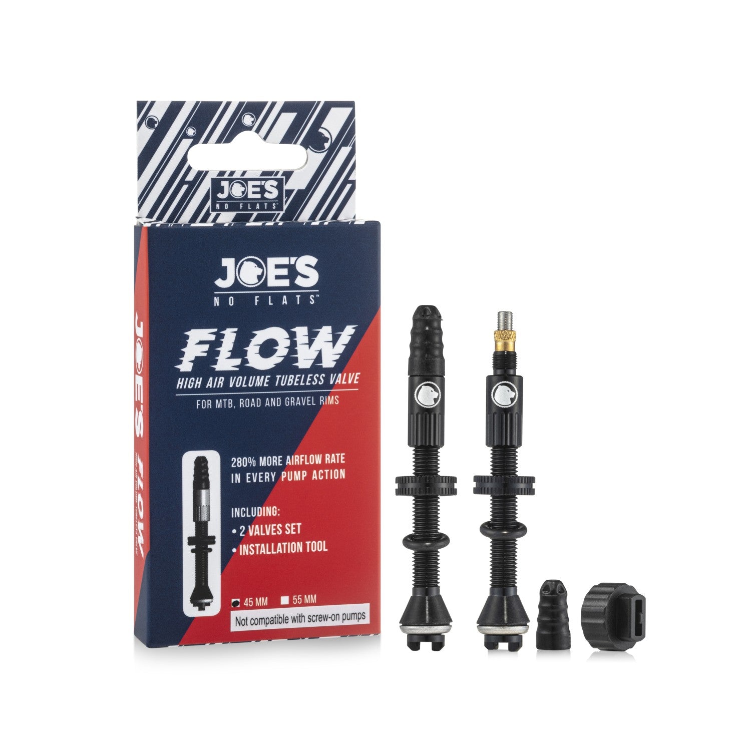 Joe's Flow High Air Volume Valve 55mm