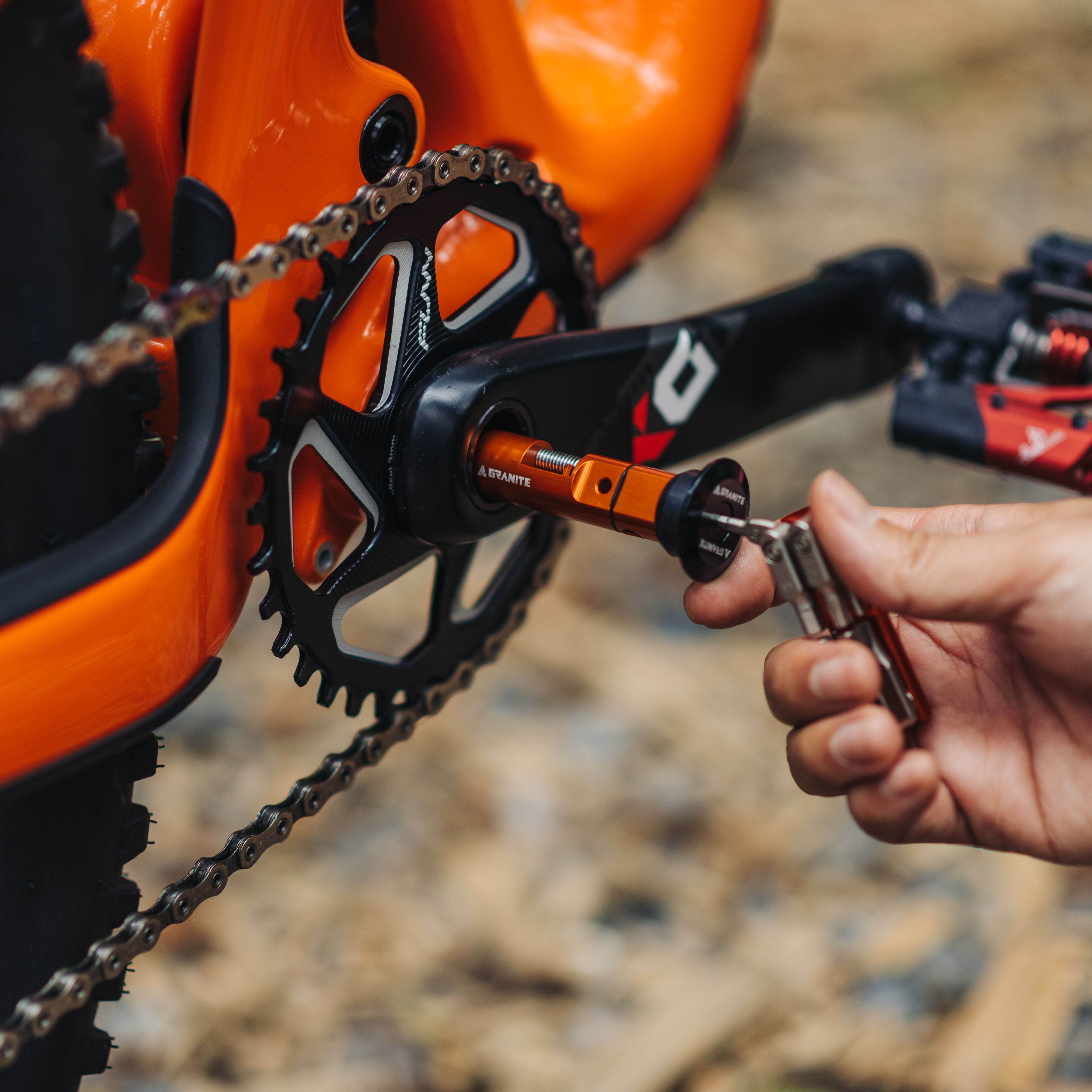 Granite Stash Tubeless Flat Tyre Repair Kit Granite