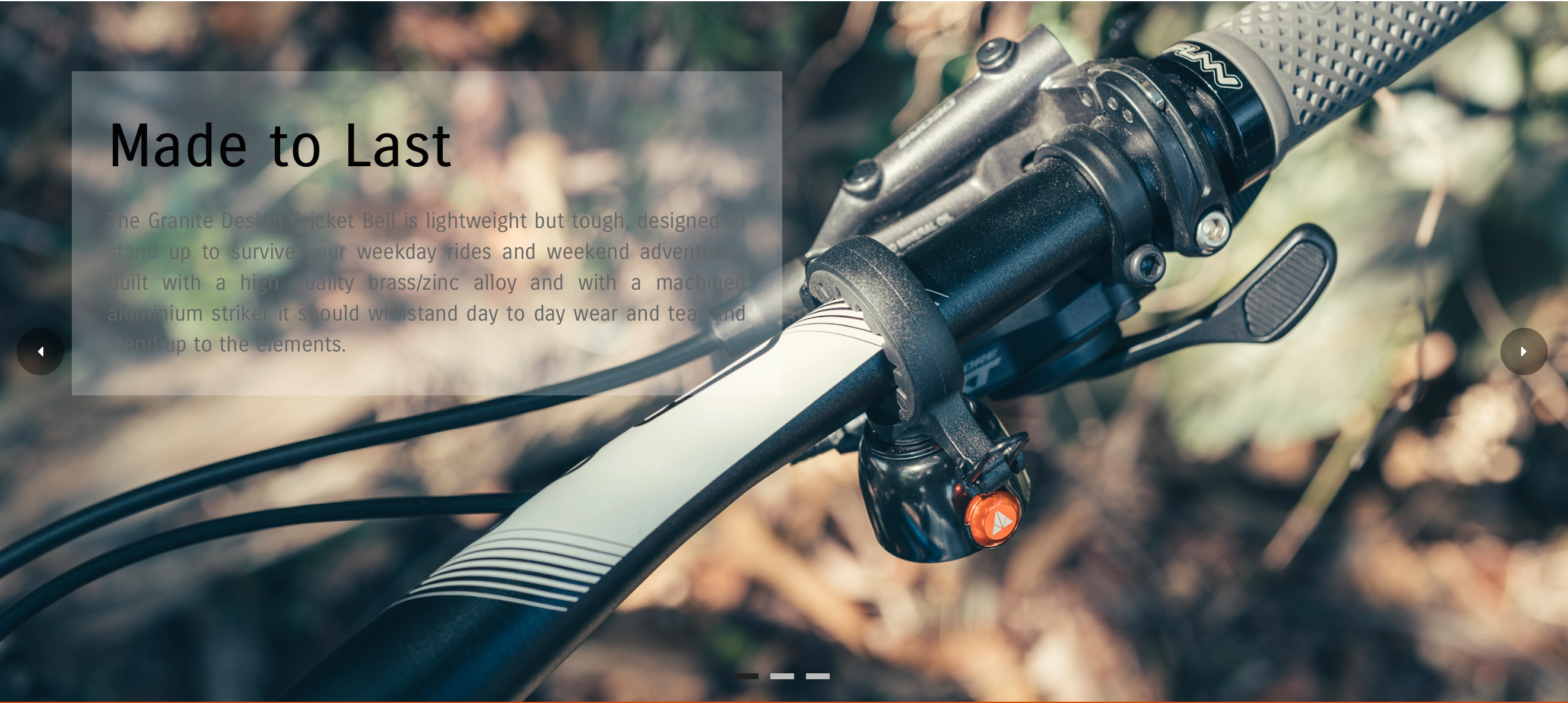 Granite Cricket Bell Granite